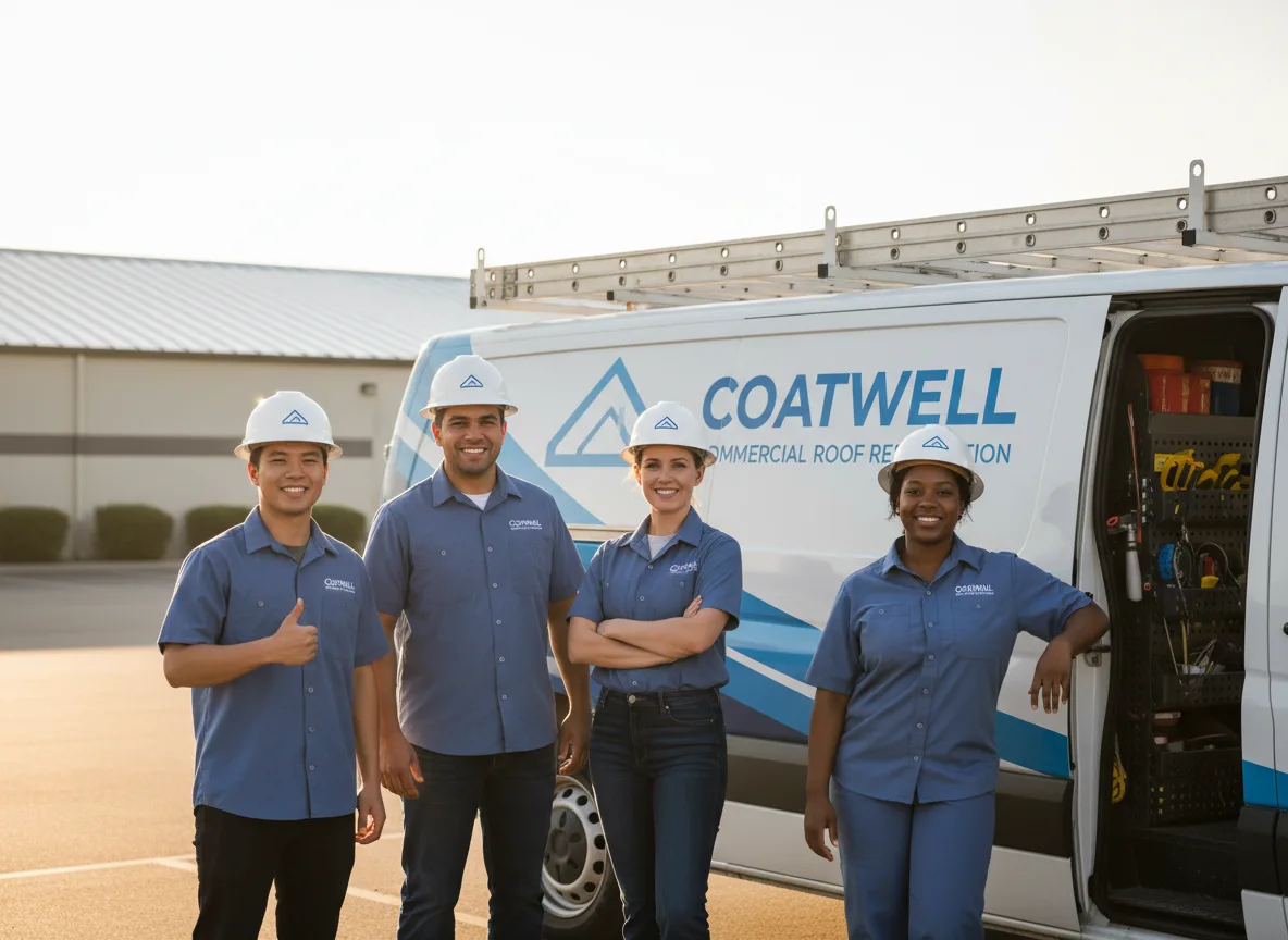 Commercial roof coating company in Longbranch, WA